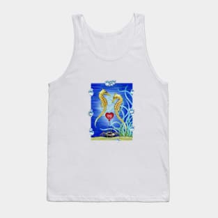 Seahorses in Love Tank Top